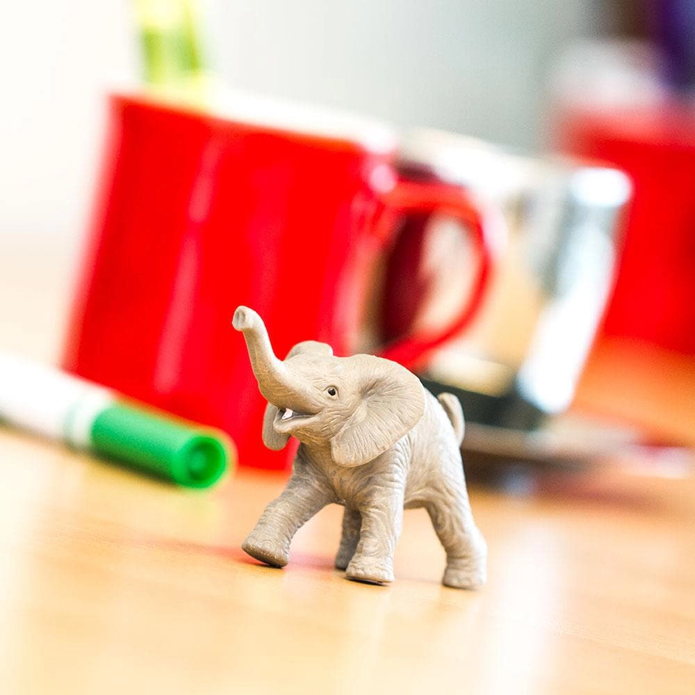 Safari Ltd. - African Elephant Baby Kids Toy Figure