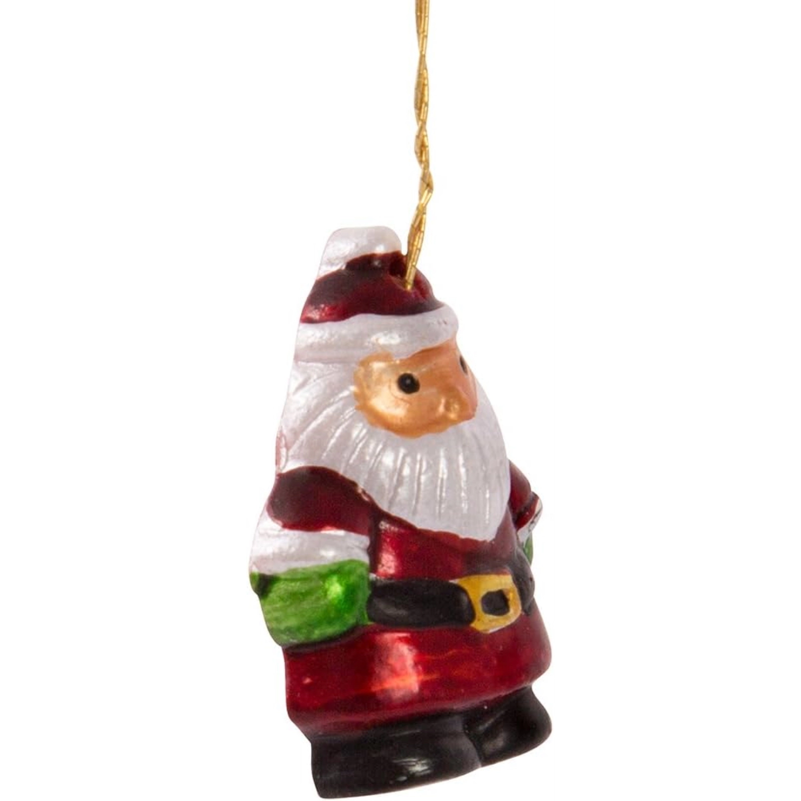 Kurt Adler Petite Treasures Miniature Christmas Tree Ornaments 12 Piece Set 1.25 inch