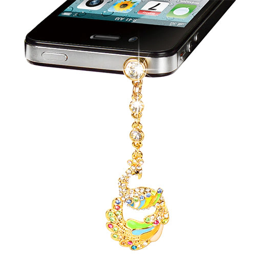 GBruno Crystal Phoenix Dust Cap For 3.5mm Phone Jack