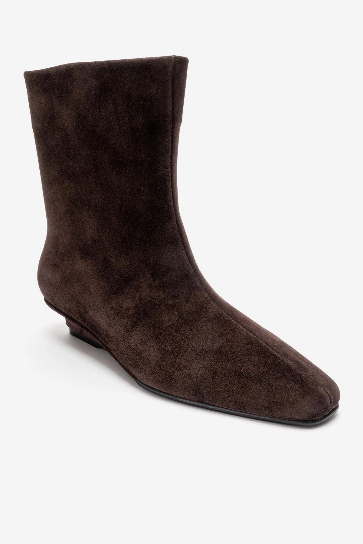 Forever & Always Womens Nacho Leather Ankle Boots