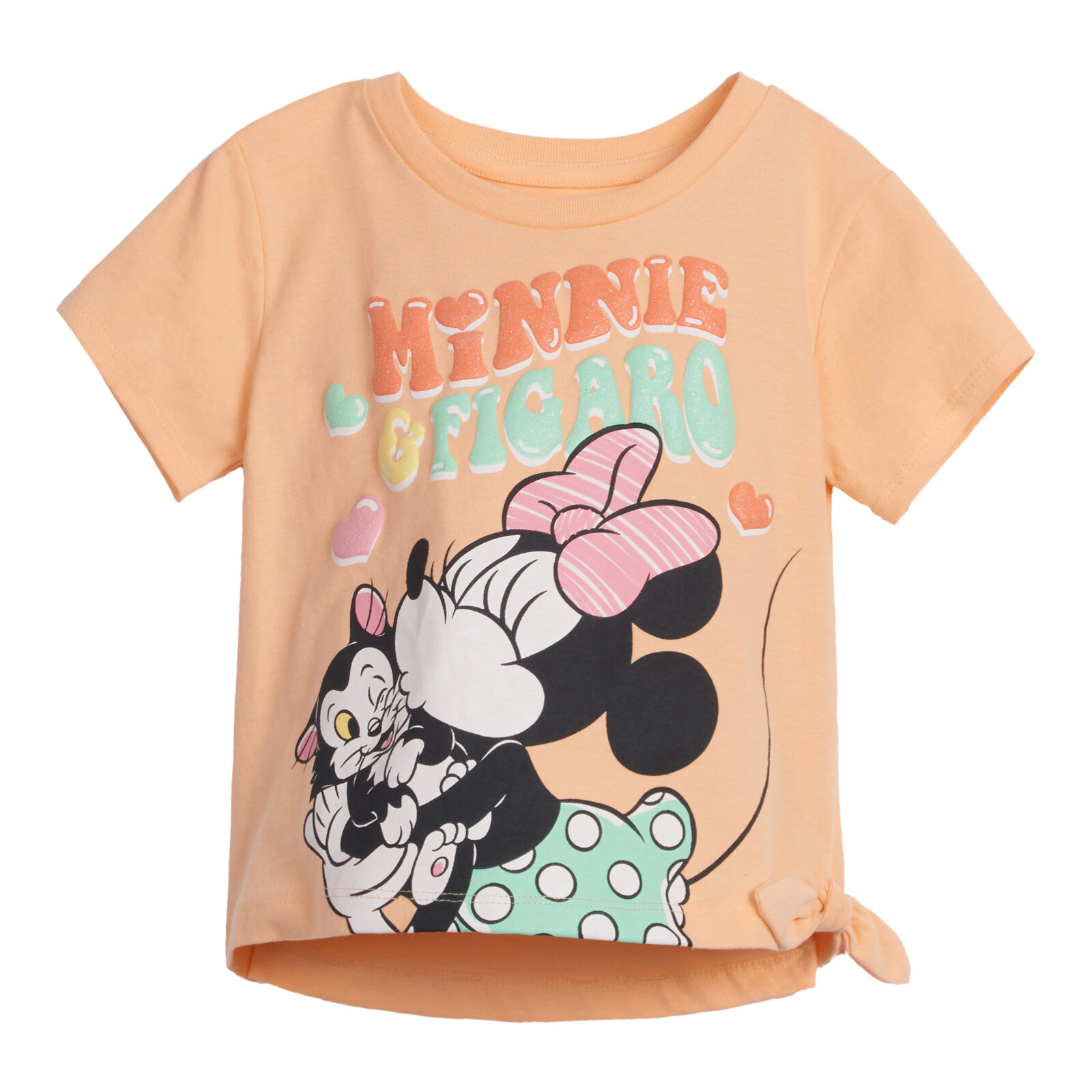 Disney Minnie Mouse Girls' 2-Piece T-Shirt and Shorts Set