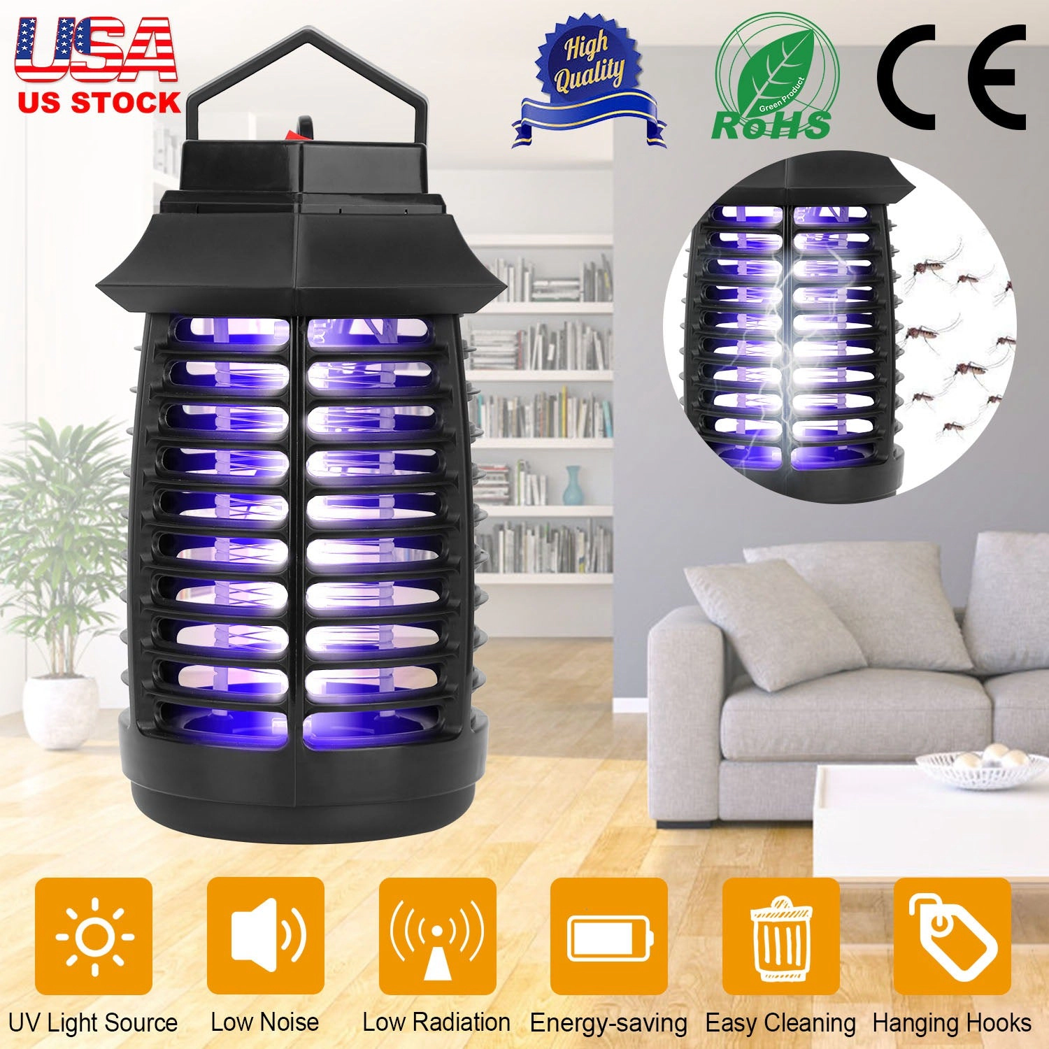 GBruno UV Electric Mosquito Killer Lamp