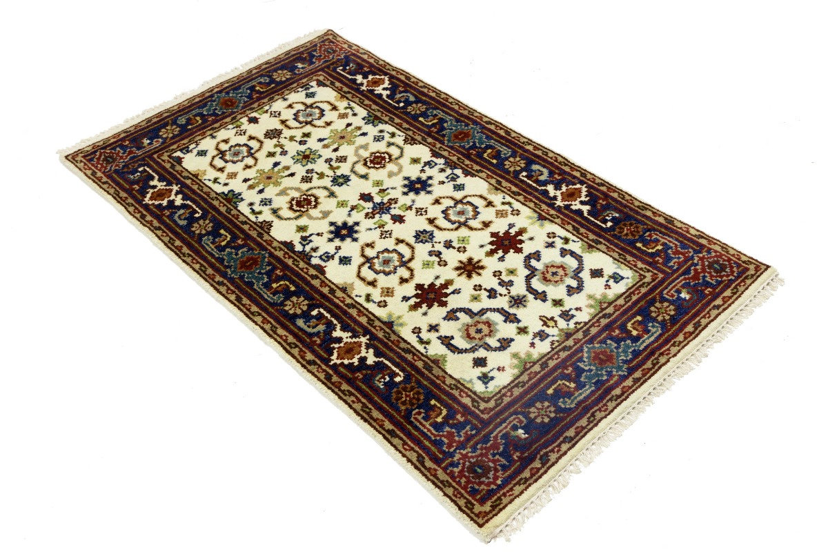 Magic Rugs Cream Floral 3X5 Indo-Mahal Oriental Rug