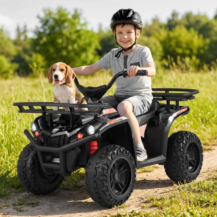 Hivvago 24V Electric Ride On Quad with LED Headlights