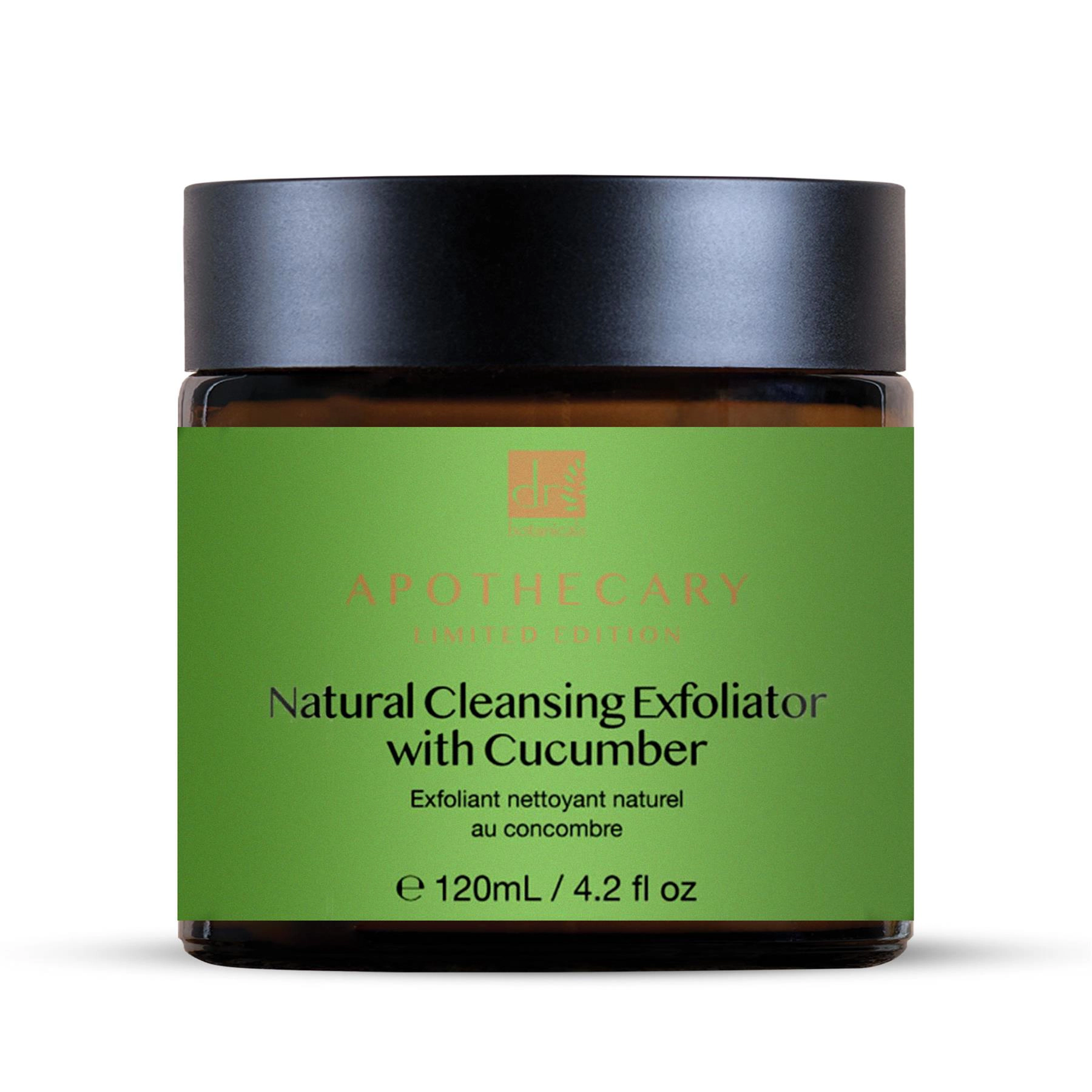 Dr Botanicals Natural Cleansing Exfoliator with Cucumber 120ml