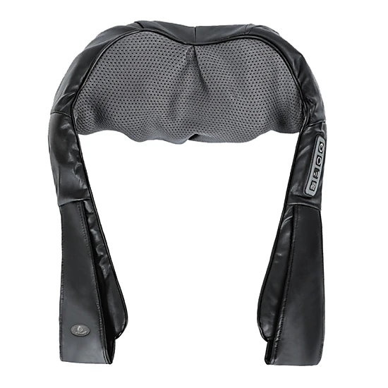 Pursonic Unisex Pain Relief Therapy Set: Total Tension Relief 3D Shiatsu Back Massager & Hot/Cold Gel Migraine Cap