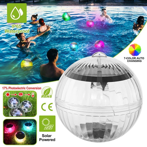 GBruno Solar LED Floating Pool Light