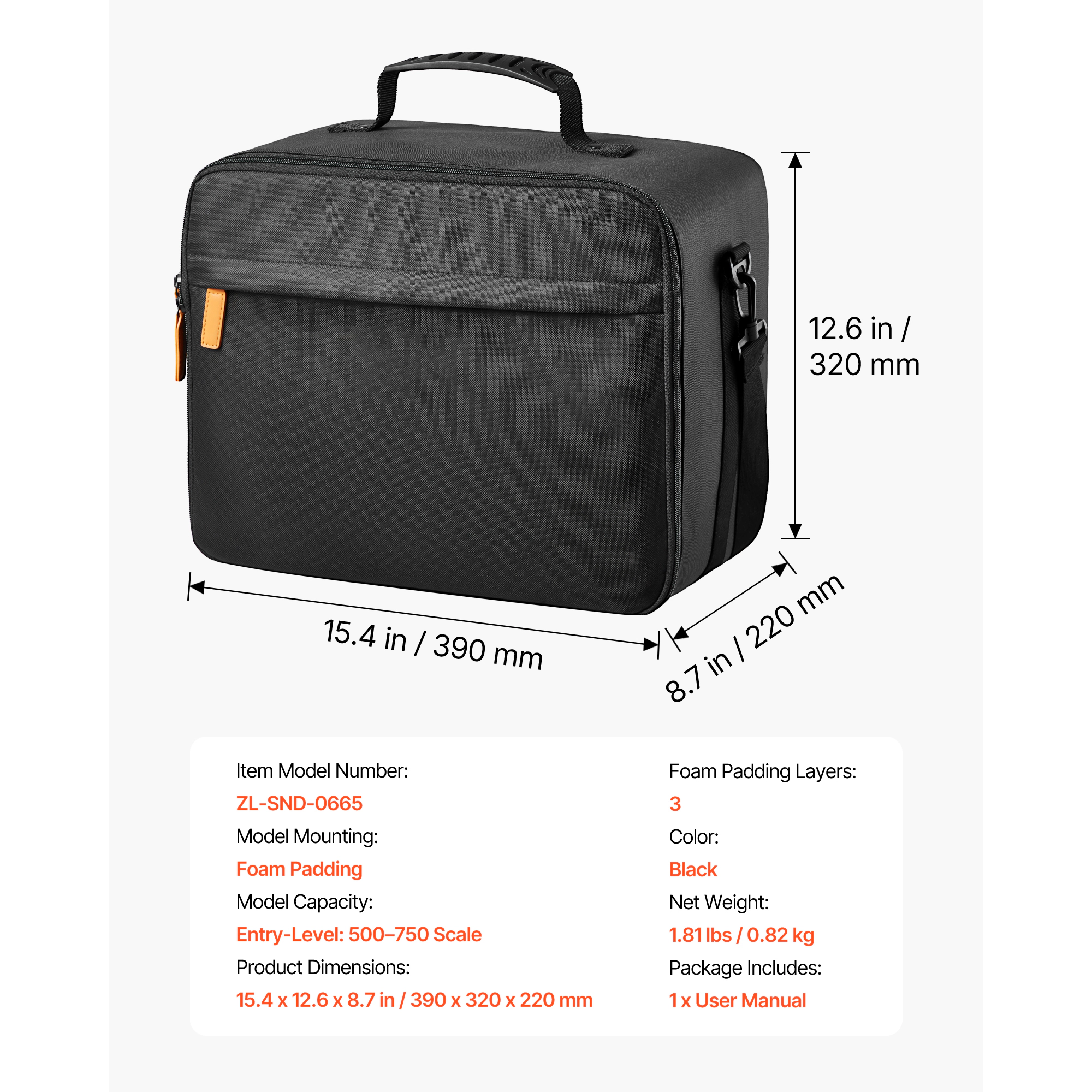 HONGGE Miniature Storage Carrying Figure Bag, Miniature Transport Bag with Adjustable Shoulder Strap