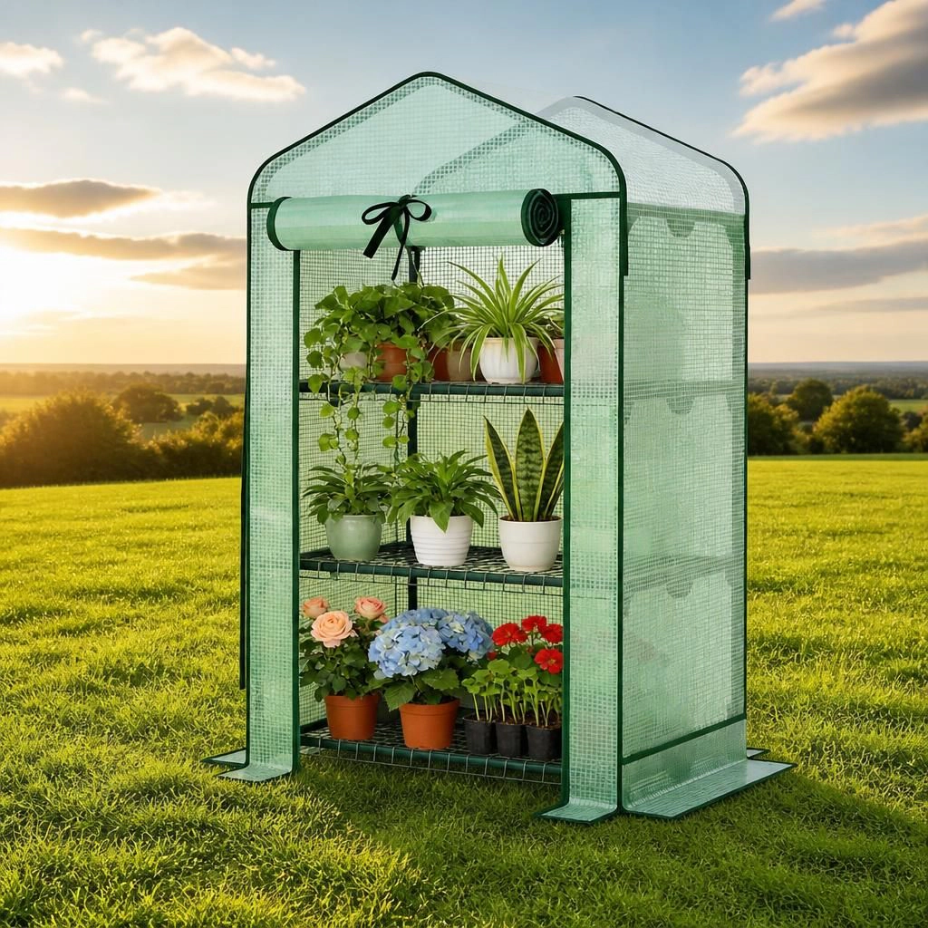 WOW PIONEER Compact Mini Walk-In Greenhouse