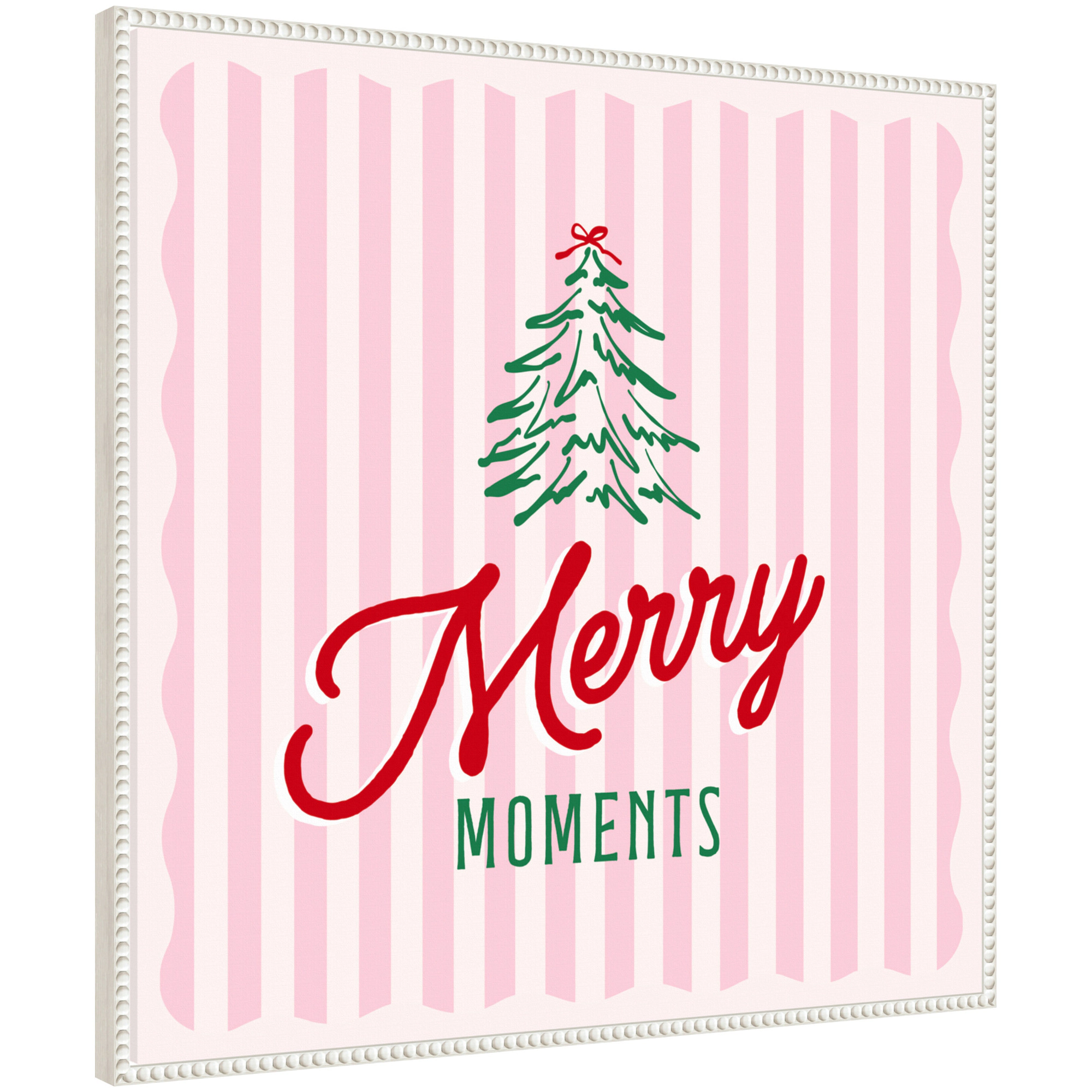 Amanti Art Merry Moments Christmas Framed Canvas Wall Print