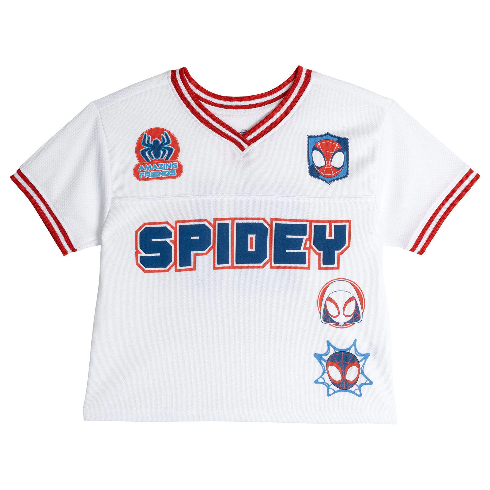 Marvel Spidey and His Amazing Friends Girls' Athletic 2-Piece T-Shirt Shorts Set
