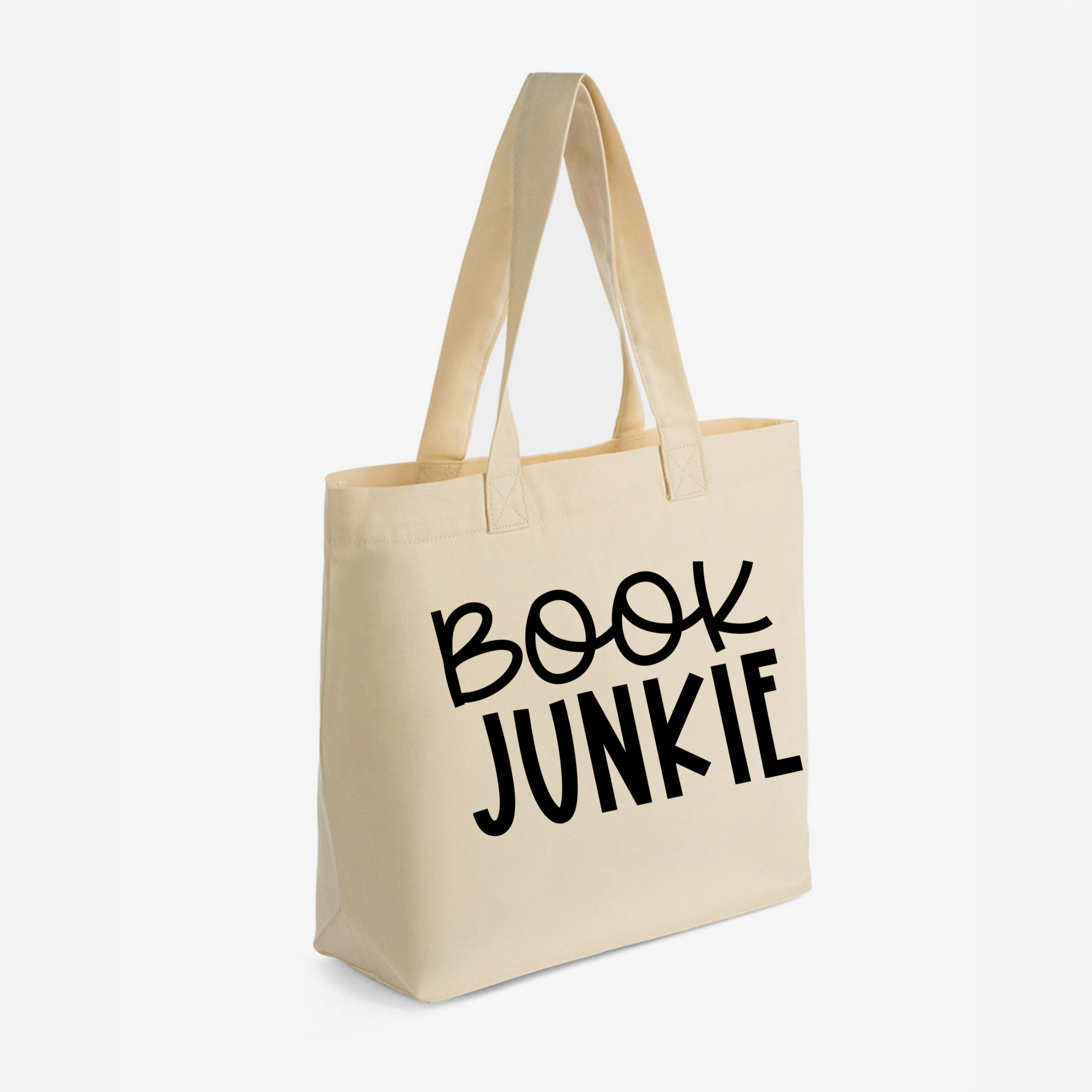 Simply Sage Market - Zippered Canvas Tote Book Junkie