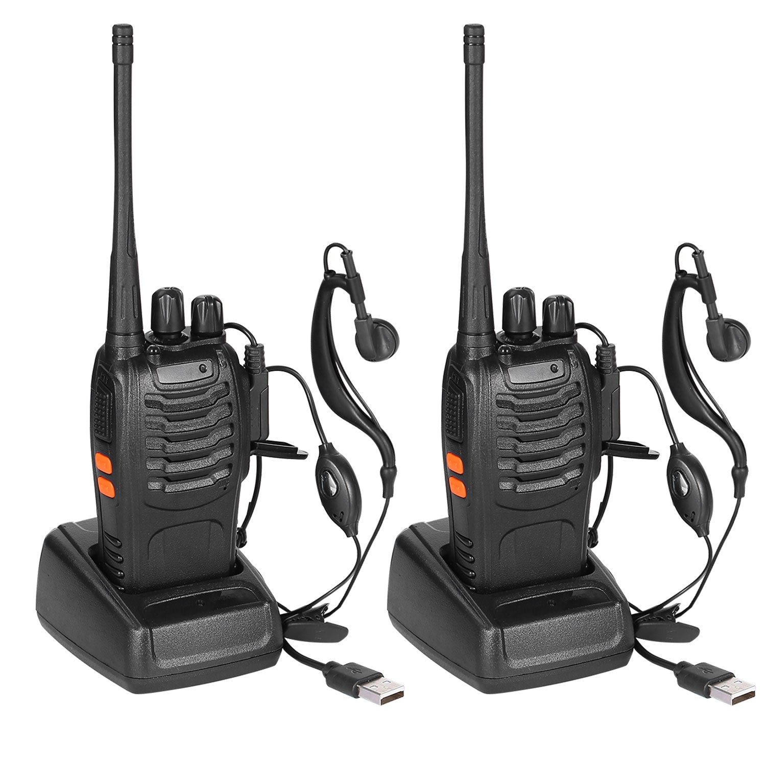 GBruno 2-Pack UHF Walkie Talkies