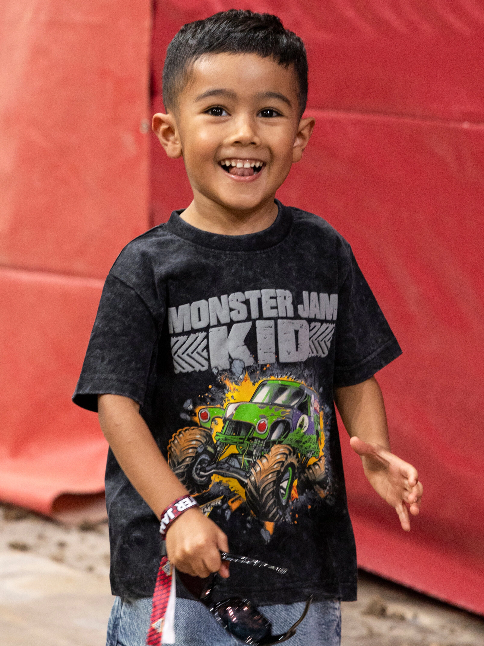Monster Jam Grave Digger Matching Family Short Sleeve Cotton Graphic T-Shirt