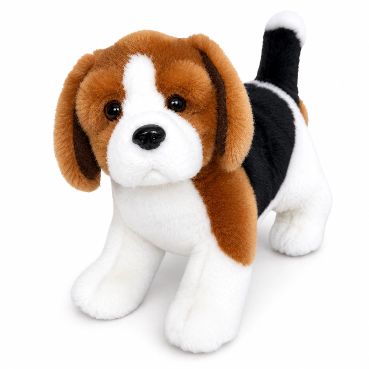 Auswella® Oliver the Beagle Plush – 11 Inch Premium Stuffed Dog, Ultra-Soft Realistic Puppy Toy