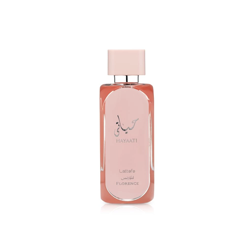 Lattafa Hayaati Florence Eau de Parfum Spray for Women, 3.4 Fl Oz (100 ml)