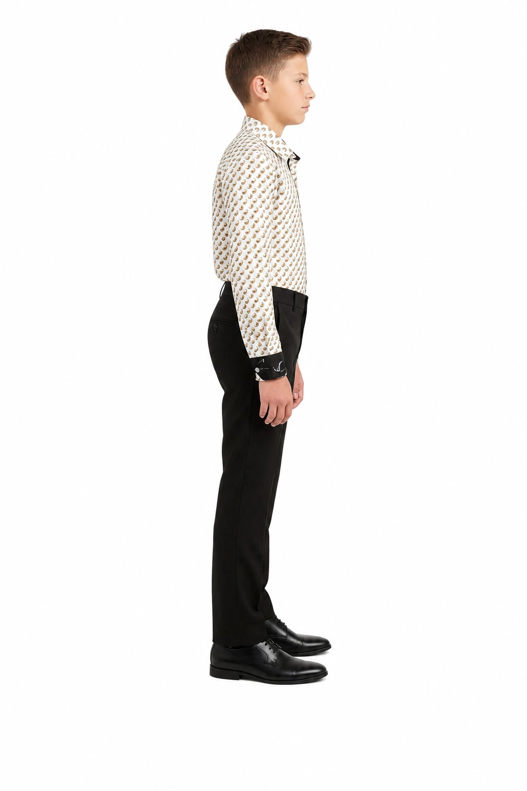 Elie Balleh Boys Slim Fit Dress Pants