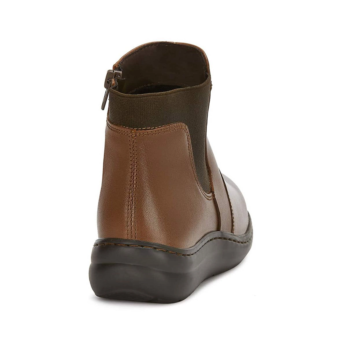 Andrea Womens Leather Booties
