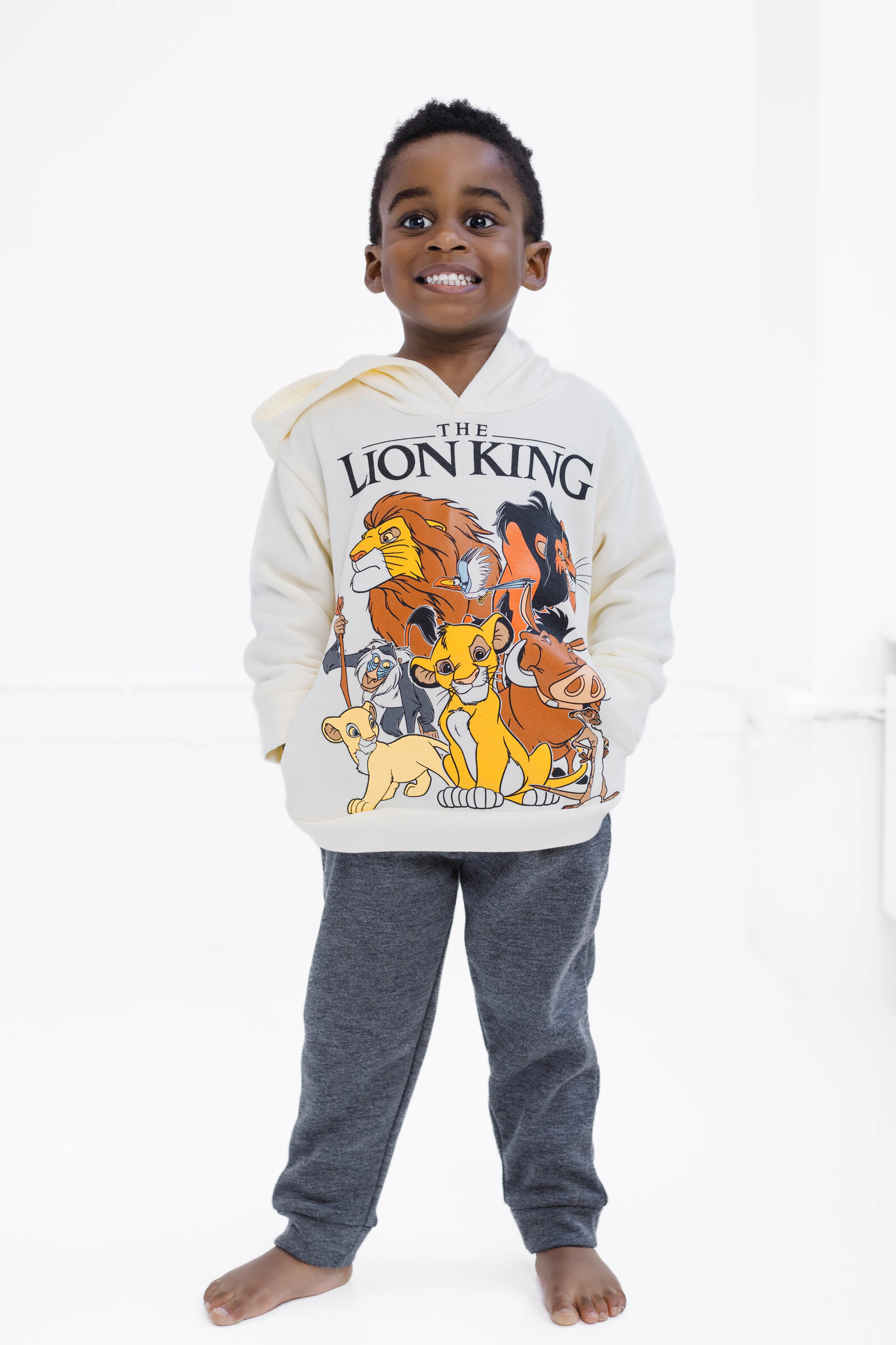 Disney Boys' Fleece 2-Piece Hoodie and Pants Set