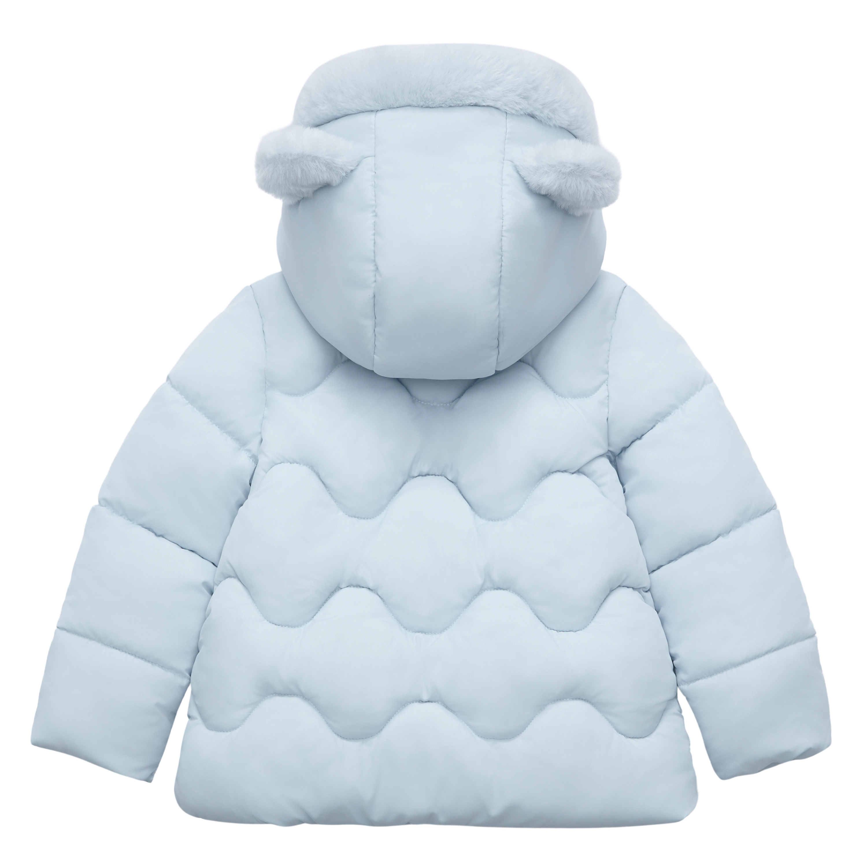 Rokka&Rolla Baby Girls Mini Fur Lined Puffer Jacket