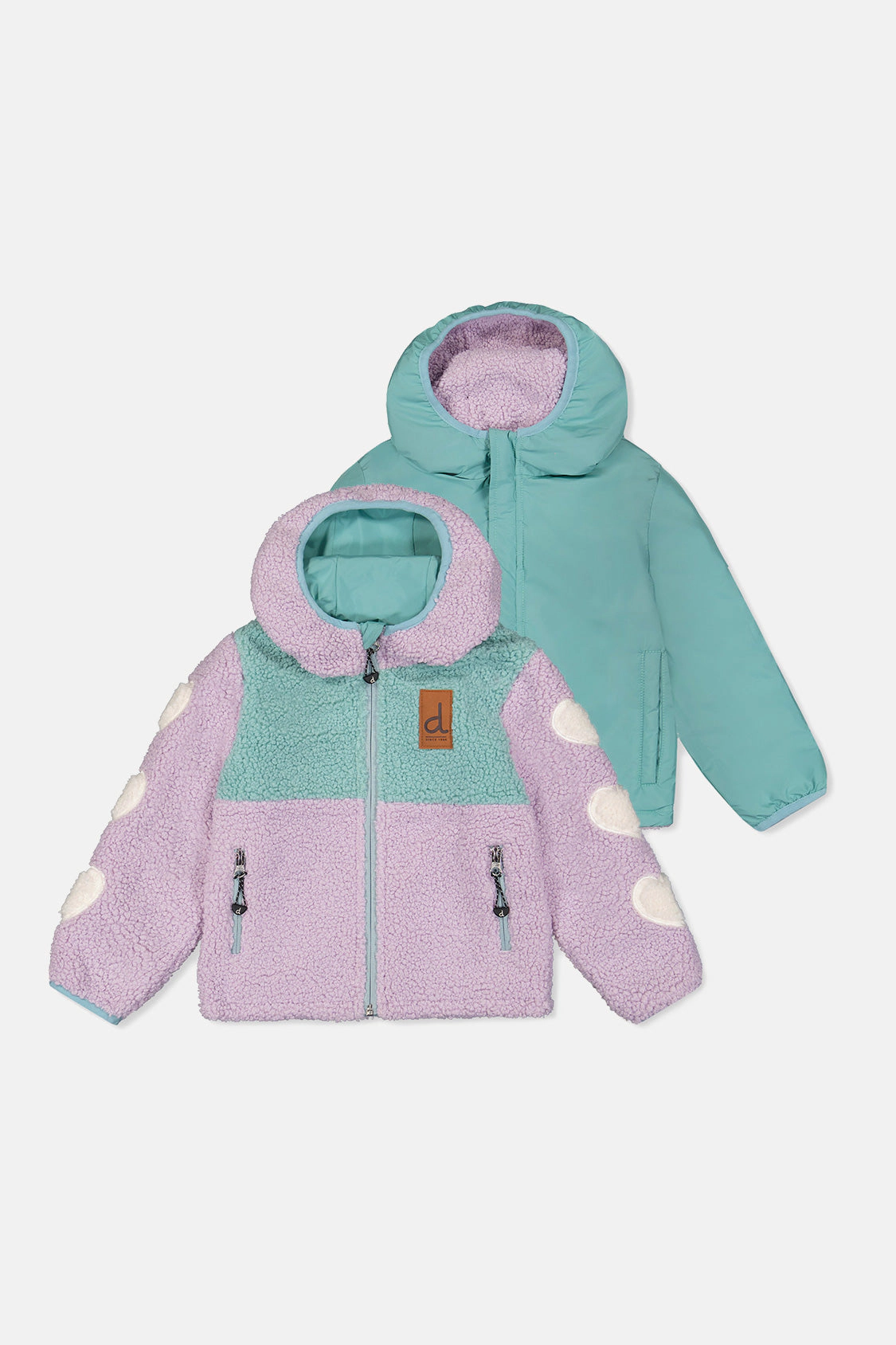 Deux par Girls Reversible Mid-Season Jacket