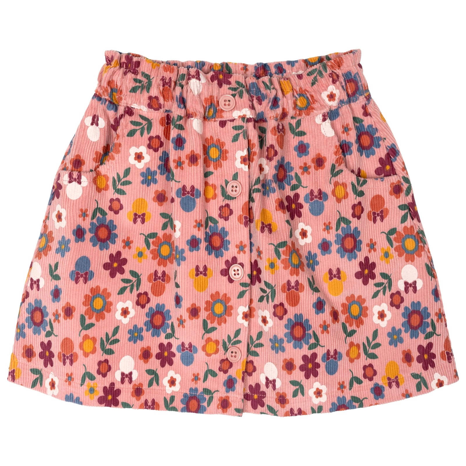 Disney Minnie Mouse Girls' 2-Piece Tee and Skirt Set