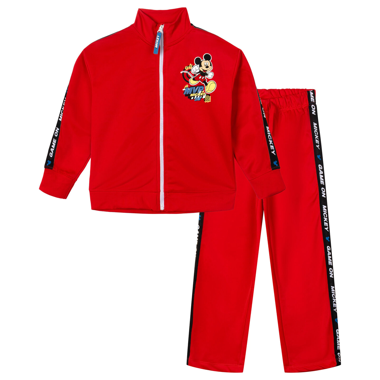 Disney Mickey Mouse Boys' Athletic 2-Piece Jacket and Pants Set