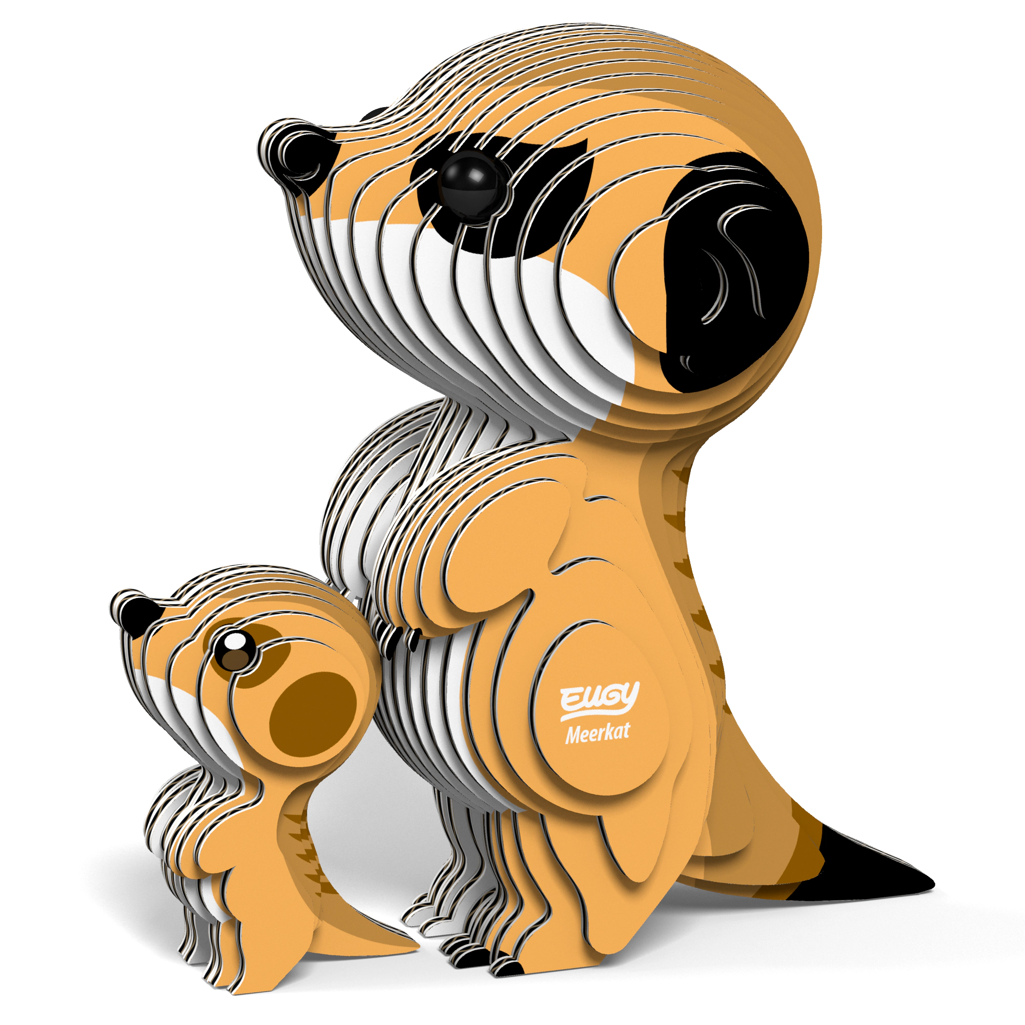 EUGY Meerkat 3D Puzzle - contains 40 puzzle pieces