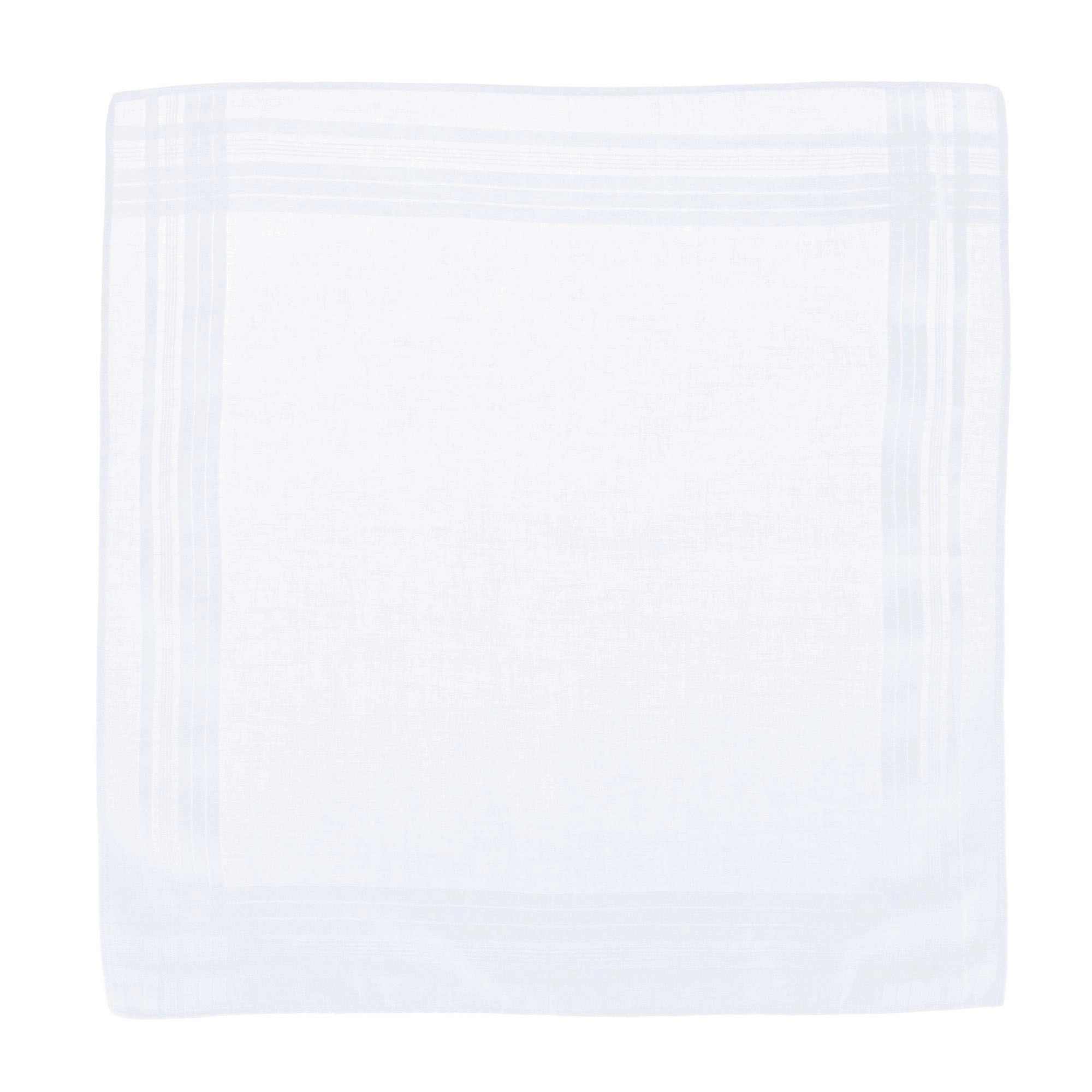 CTM Men's Cotton Classic Banded Handkerchief