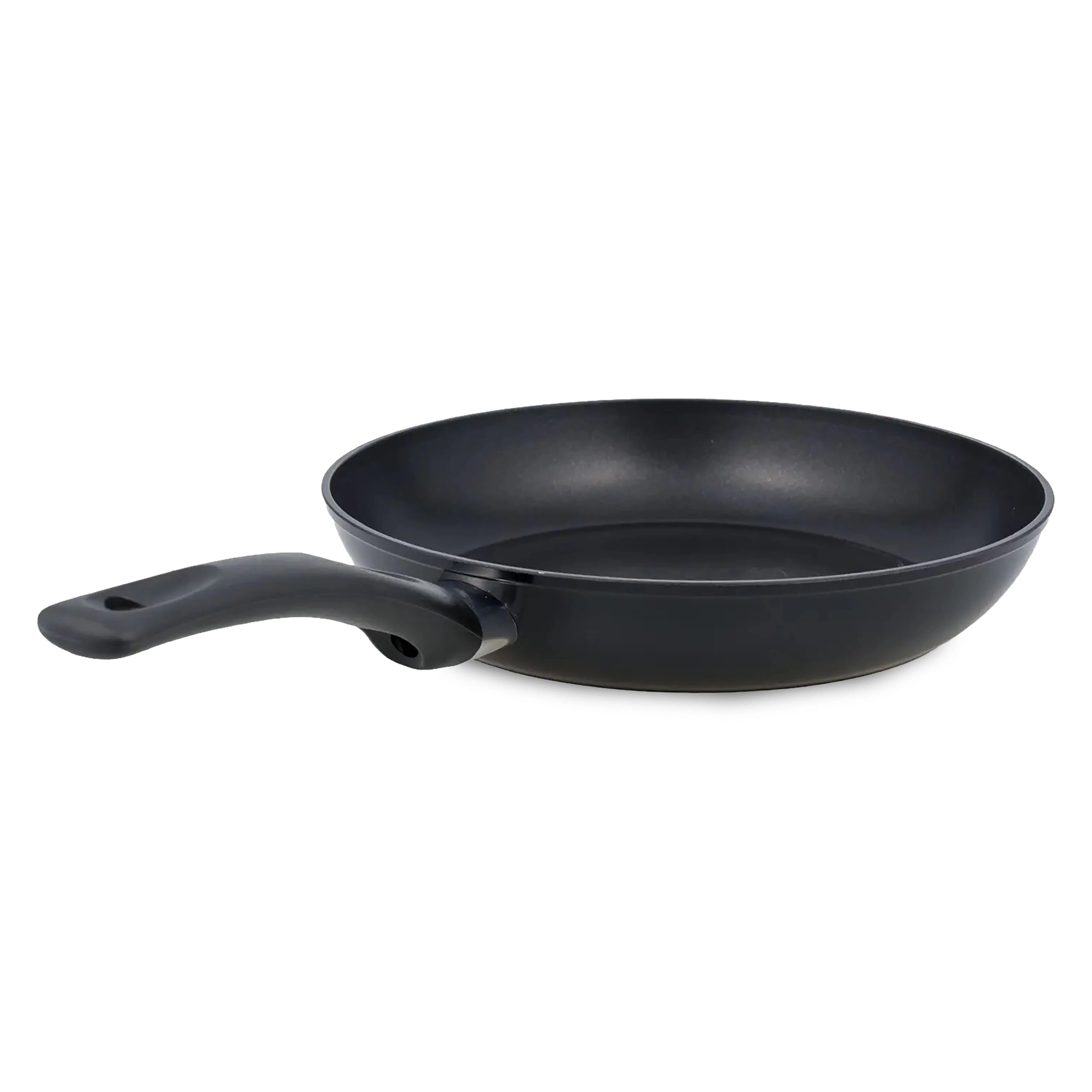 Gibson Home Seddon 10" Nonstick Aluminum Frying Pan in Black