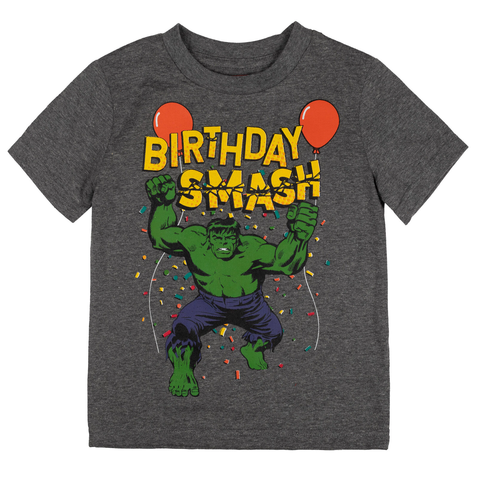 Marvel Avengers The Hulk Boys' Birthday T-Shirt