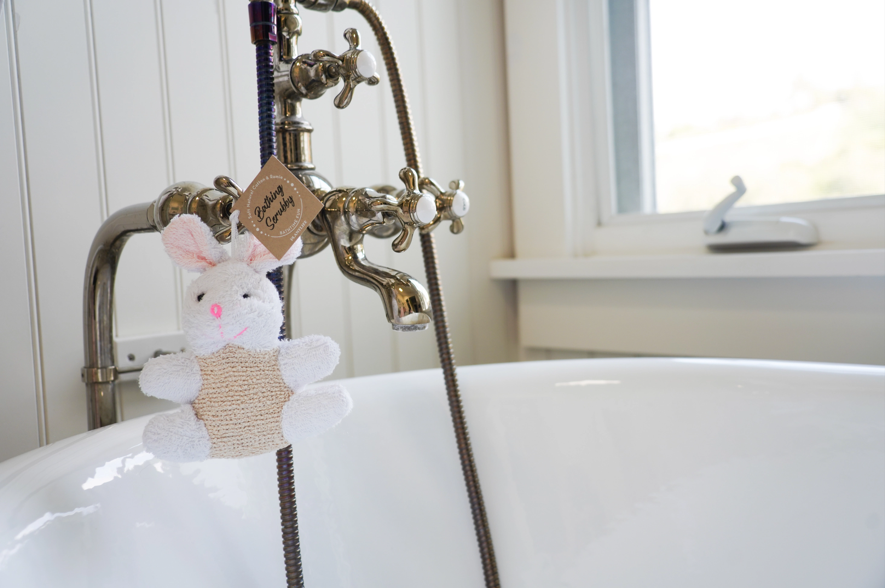 Plantlife Bunny Ramie Bath Scrubby