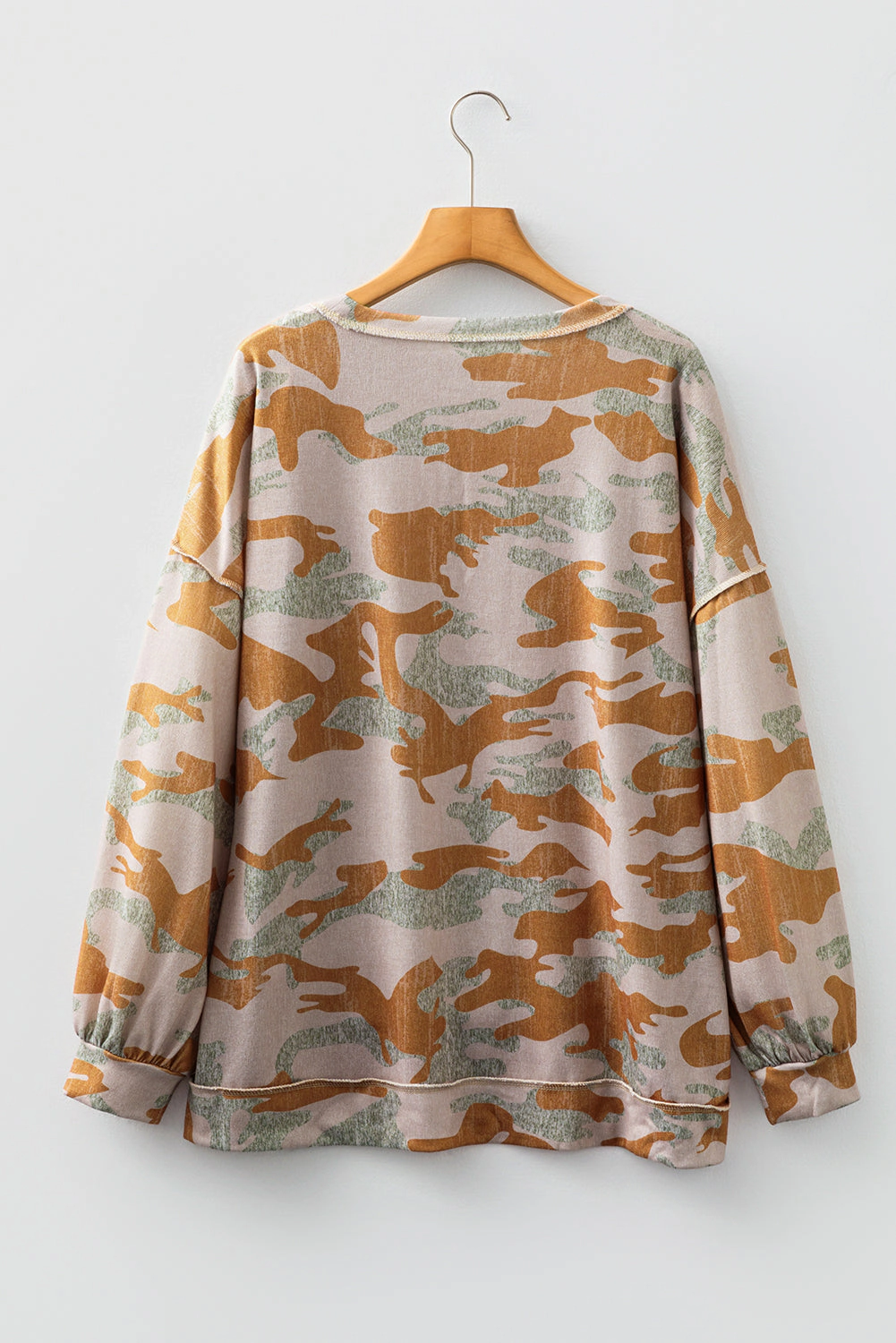 Threaded Pear Women's Elliot Patchwork Drop Shoulder Sweatshirt