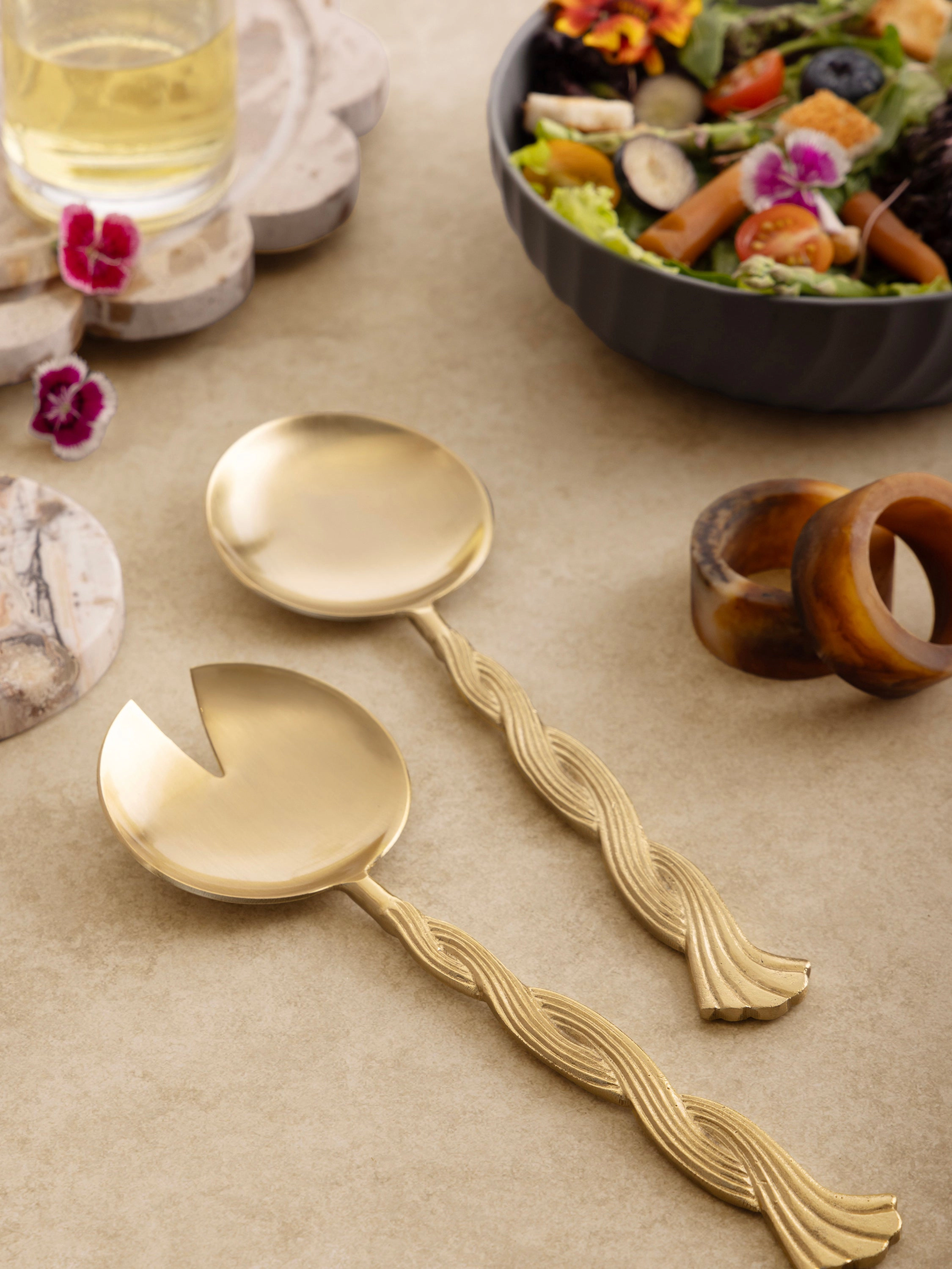 GAURI KOHLI Santiago Salad Servers