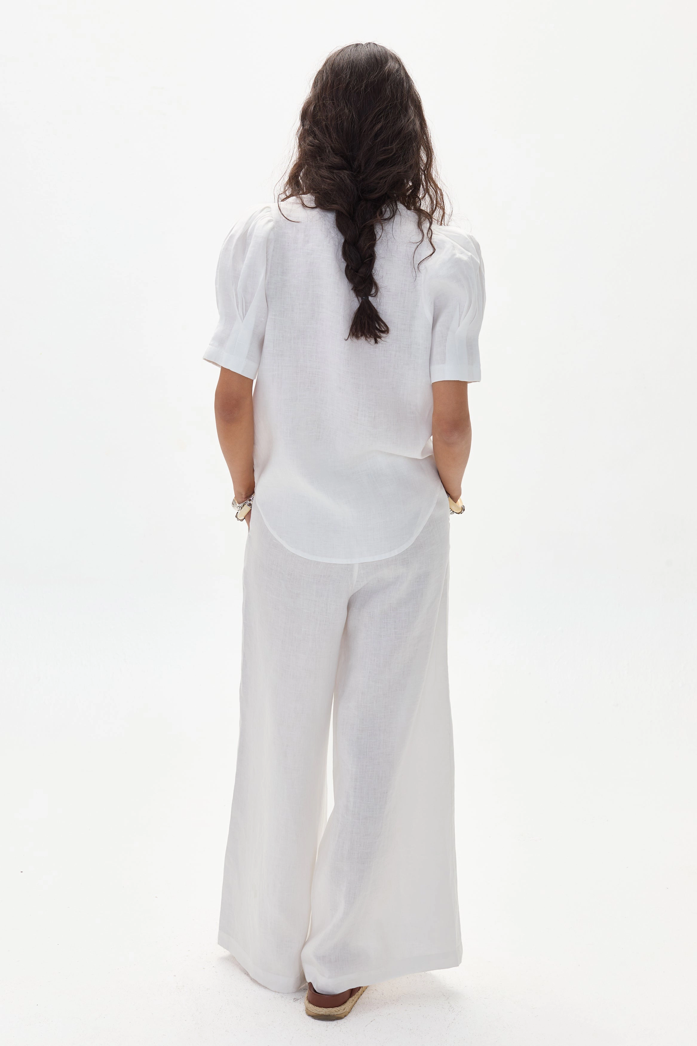 Lanhtropy Athina 100% Linen Shirt
