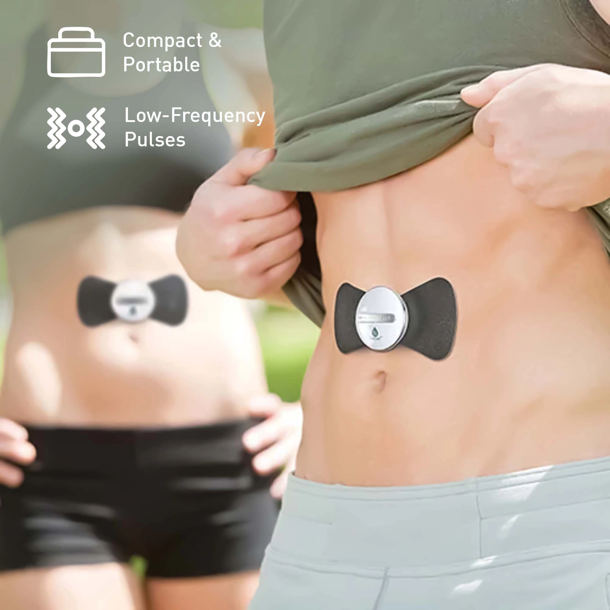 Pursonic Unisex Wireless EMS Fitness Massager & Muscle Toning Set