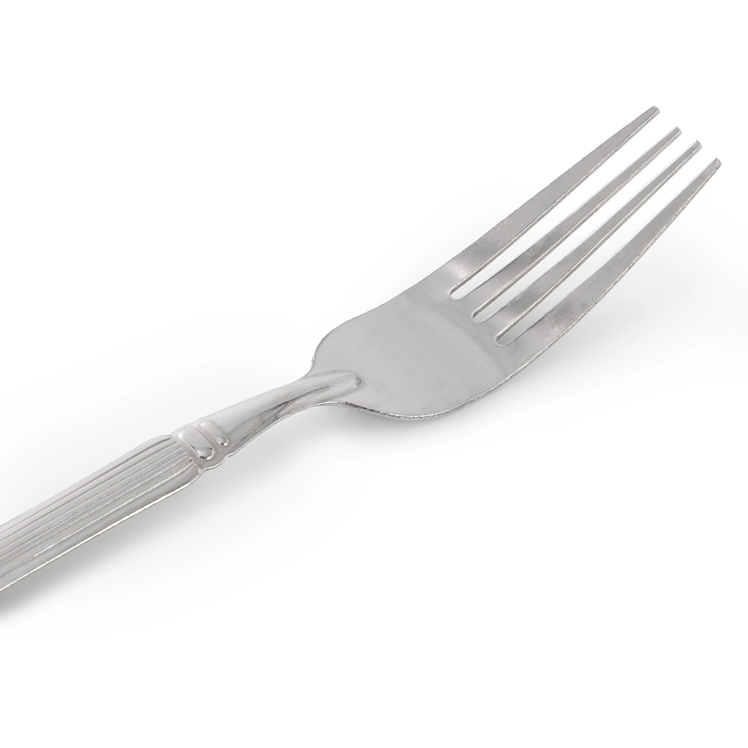 Gibson Home Flare 16 Piece Stainless Steel Flatware Set in Silver