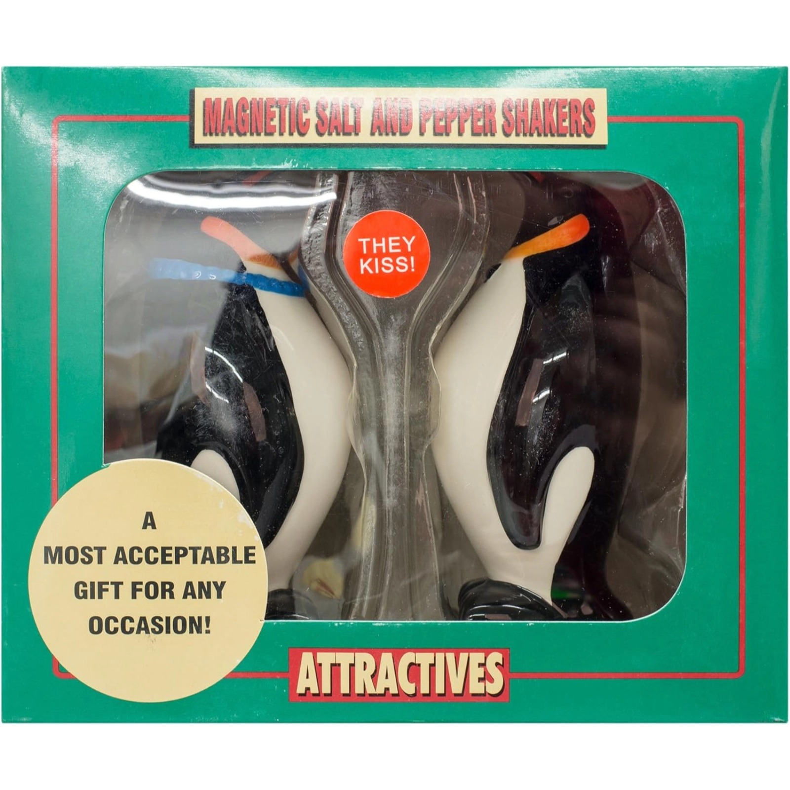 Pacific Giftware South Pole Pride Penguins Ceramic Magnetic Salt and Pepper Shaker Set