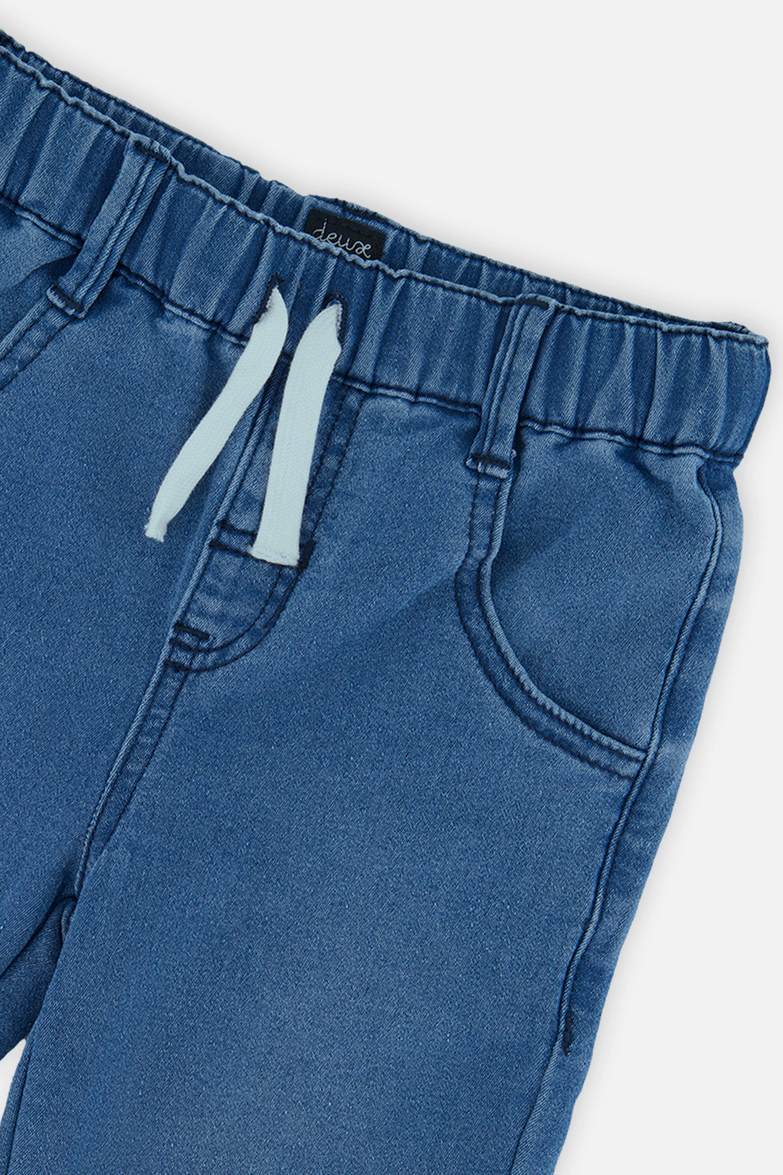 Deux par Boys French Terry Denim Jogger Pants