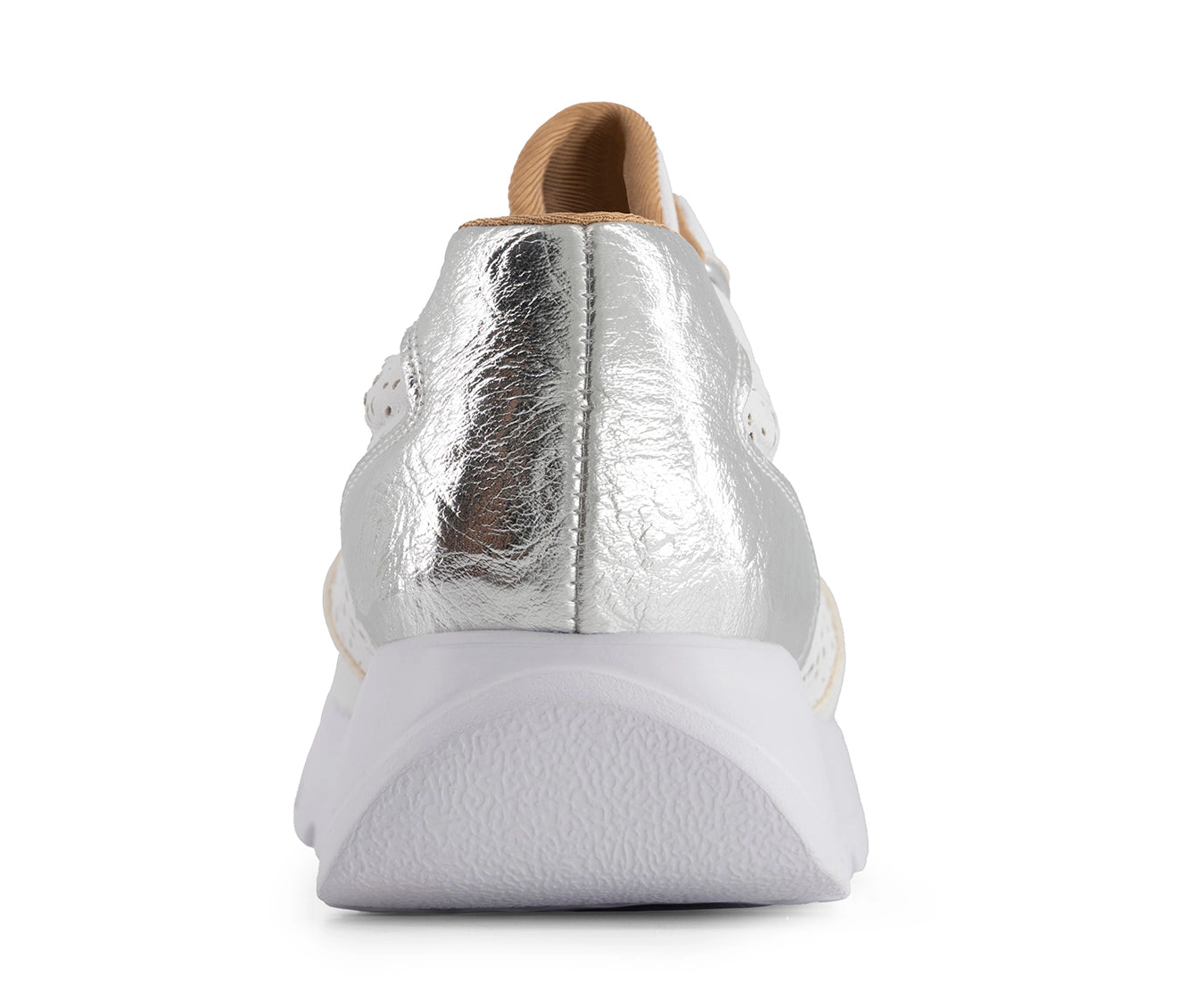 Andrea Womens Casual Sneakers With Laser Cut Pattern