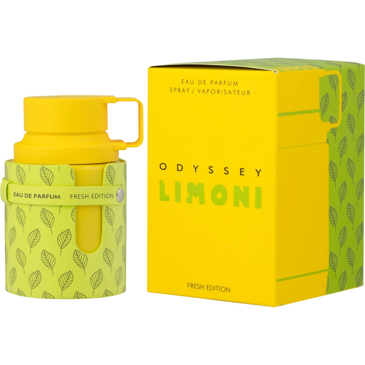 Armaf Odyssey Limoni Eau de Parfum for Men, Fresh Citrus Lemon and Woods 6.8 oz Spray