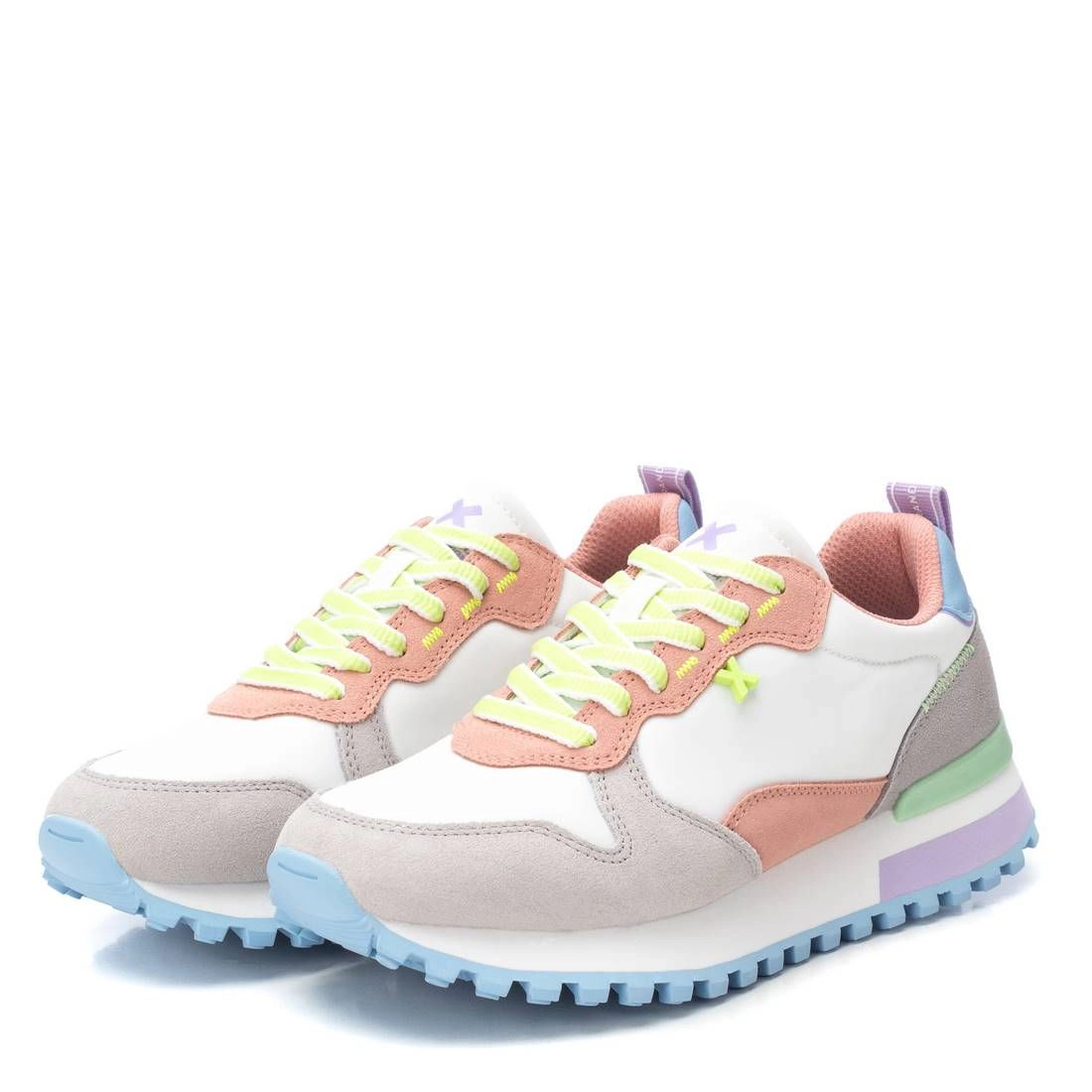 XTI Women's Casual Sneakers Round Toe, Flat Heel