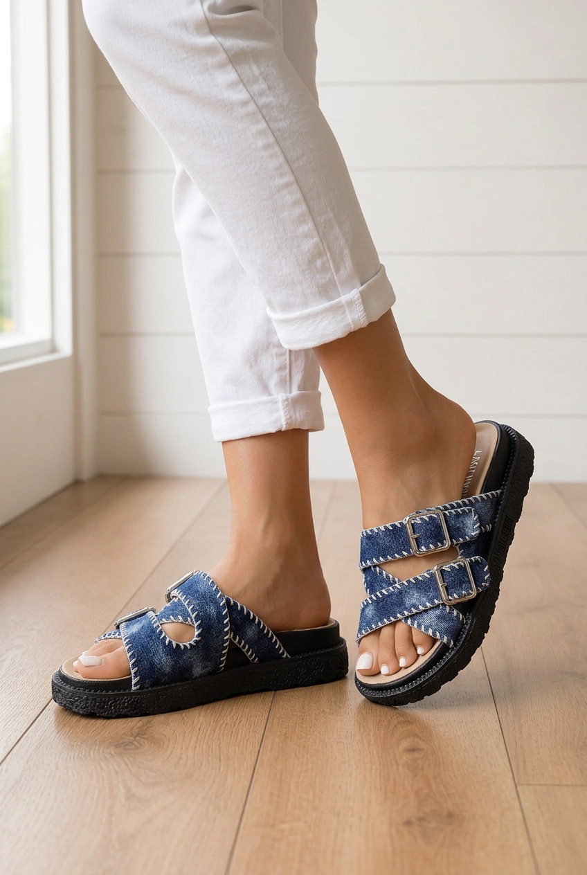Threaded Pear Women's Kendra Out Retro Slippers