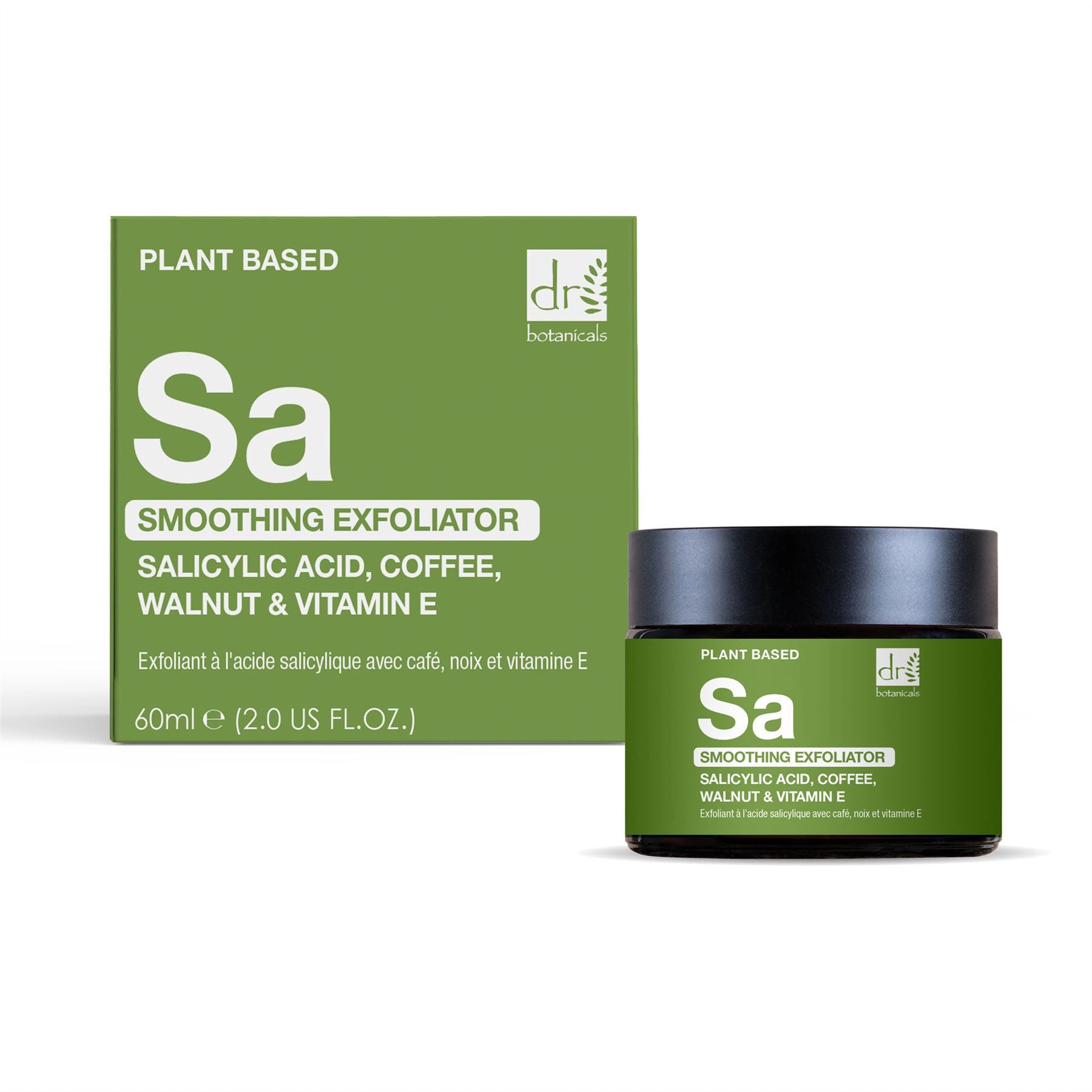 Dr. Botanicals Salicylic Acid Exfoliator with Coffee, Walnut & Vitamin E 30ml