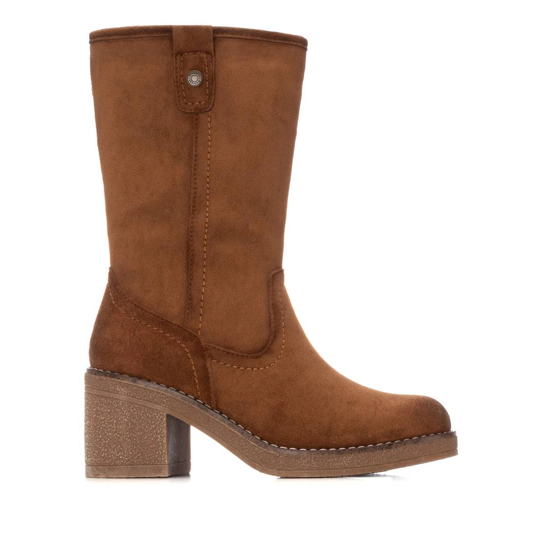 Women's Suede Block Heel Boots Refresh Collection By XTI