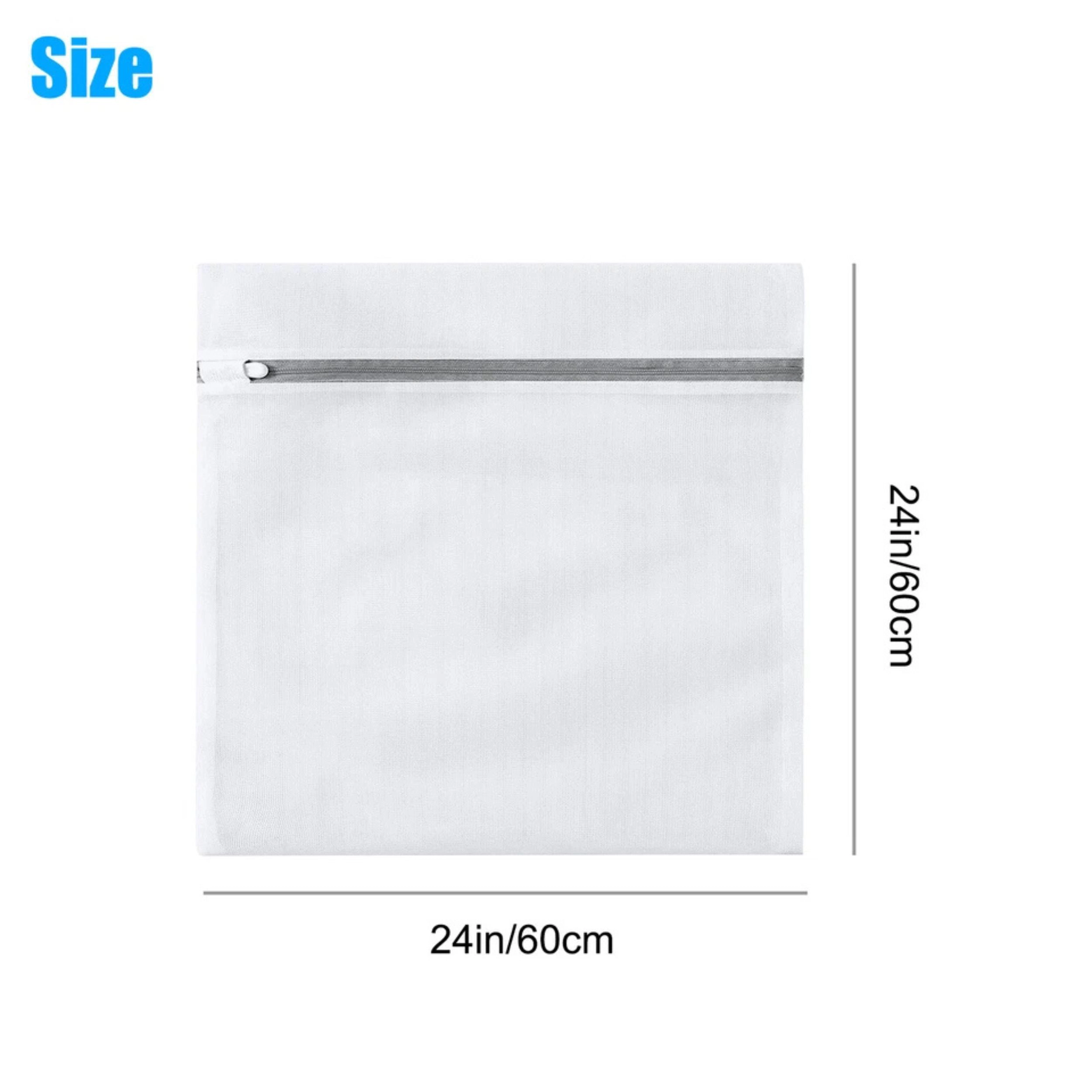 SS Design Zipped Mesh Laundry Wash Bag for Lingerie Underwear Bras and Socks