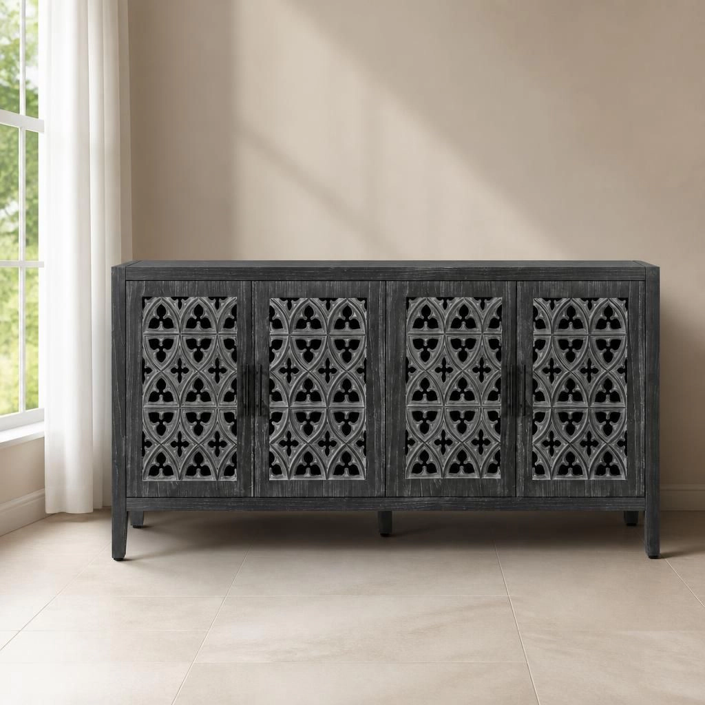 GOODSILO Adjustable Shelf Freestanding Storage Cabinet