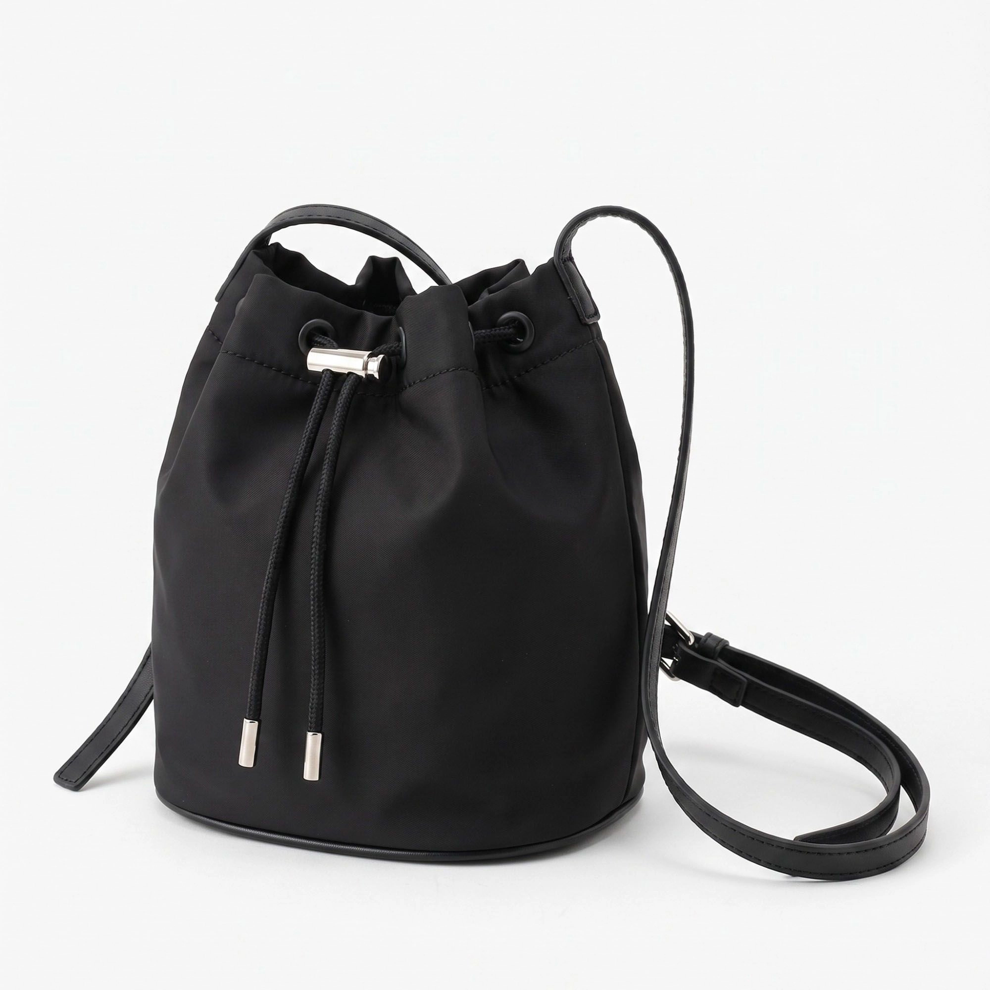 Alilang Women's Drawstring Bucket Crossbody Bag with Adjustable Shoulder Strap