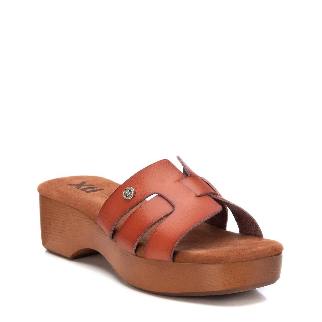XTI Women's Sandals Block Heel Open Toe Casual Sandals