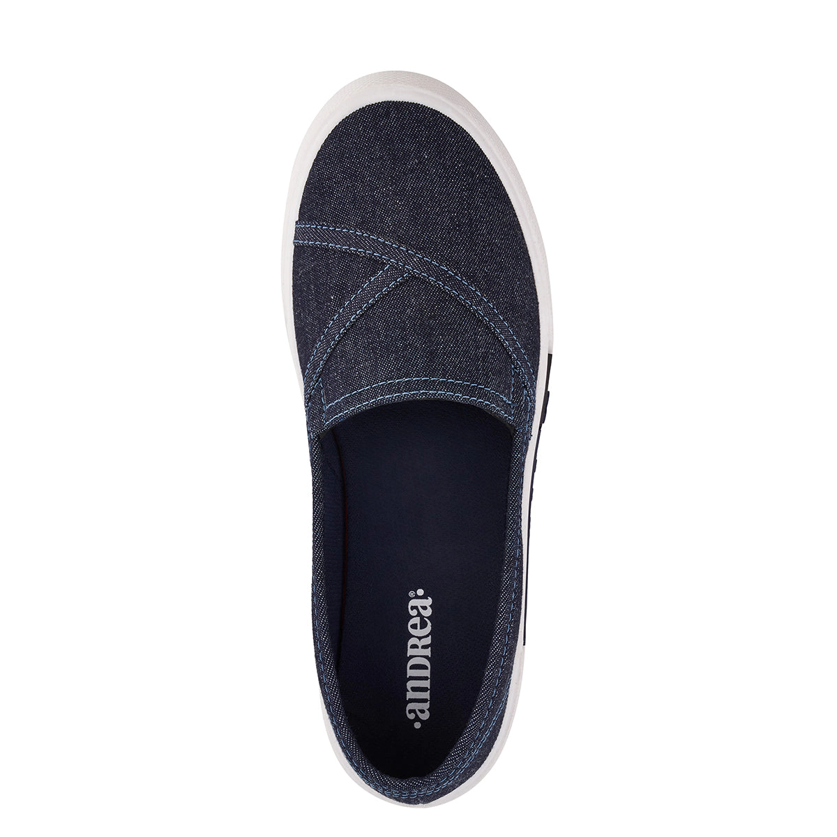 Andrea Canvas Flats For Women, Hearts